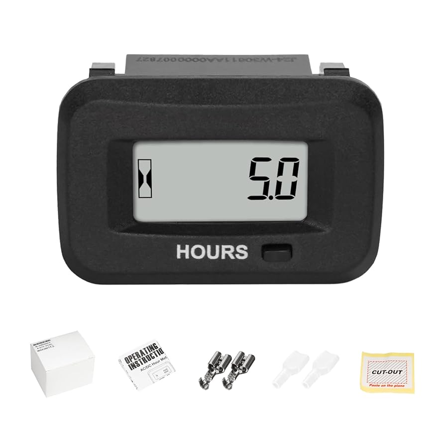 Amazon.com: Jayron Digital LED Hour Meter Gauge AC/DC 5V